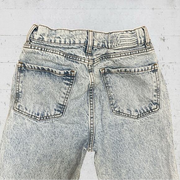 Revice Button Fly Acid Wash High Rise Ex Boyfriend Jean Size 25] - Picture 5 of 11